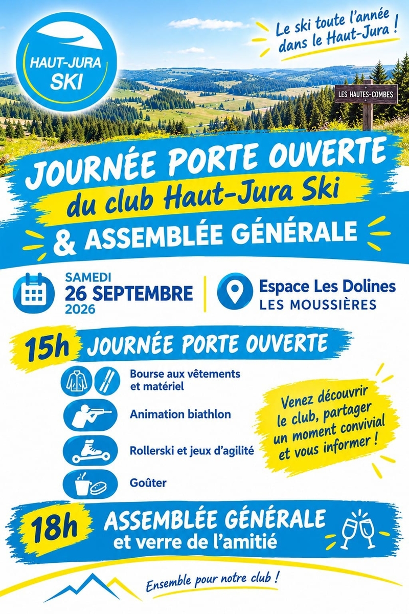 Assemblée Générale Haut-Jura Ski - Les Dolines