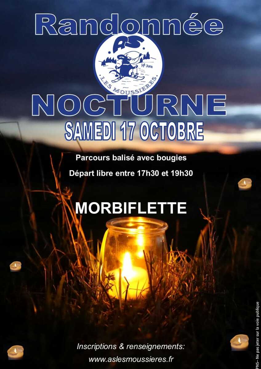 Randonnée nocturne - Les Dolines